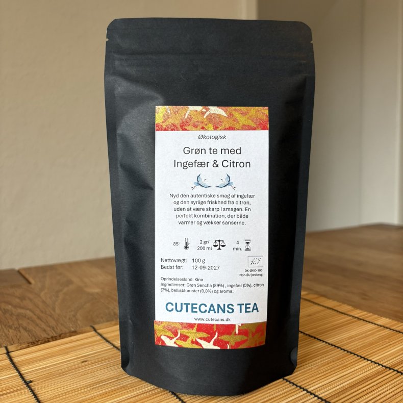 Grn te med Ingefr &amp; Citron