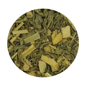 Matcha te med ingef�r og citron