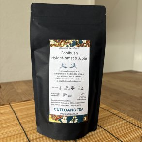 Rooibush te med Hyldeblomst og �ble